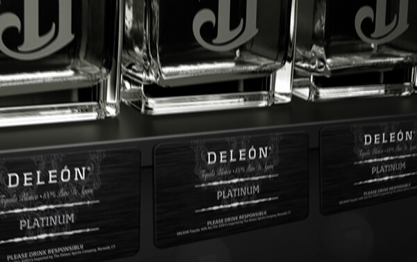 DeLeon Tequila – Shelf Talker