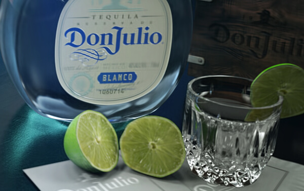 Don Julio Tequila – Blanco with Bar Glorifier
